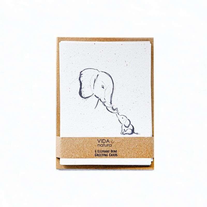 Elephant Dung Card 6 pack