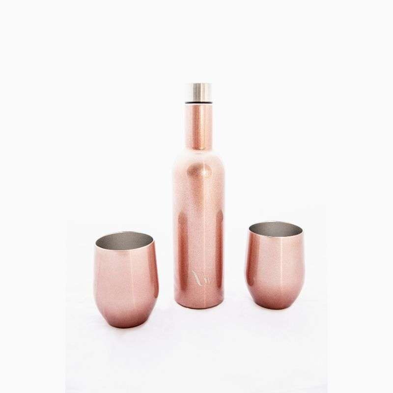 Tumbler Set Rose Gold