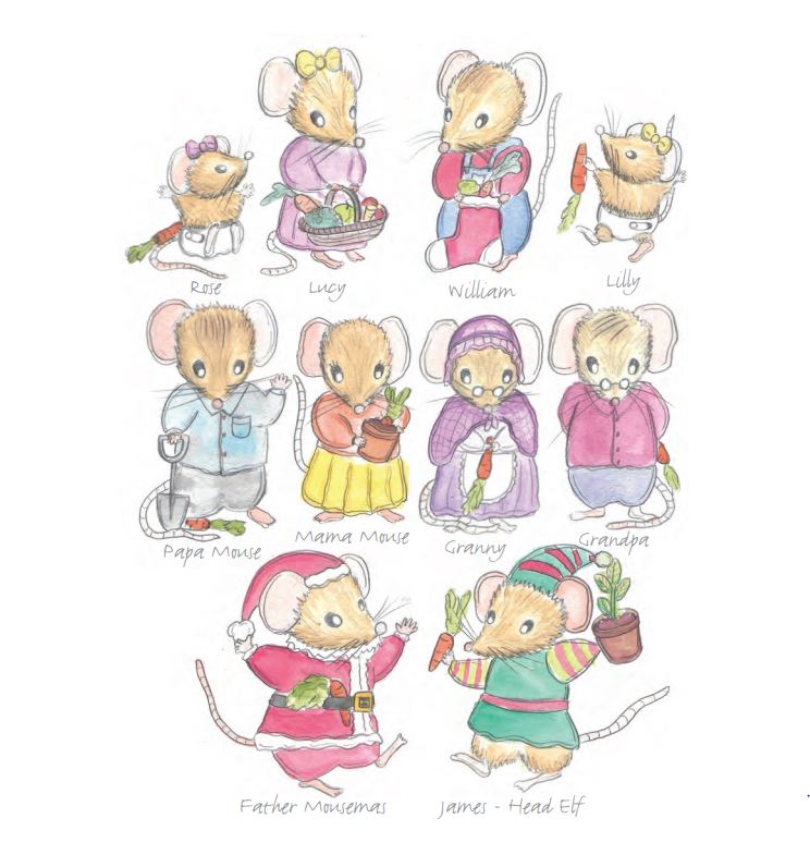 Mousemas Characters