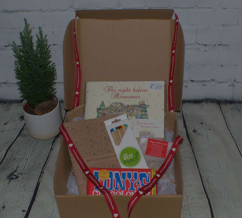 Christmas Eve Box with contents
