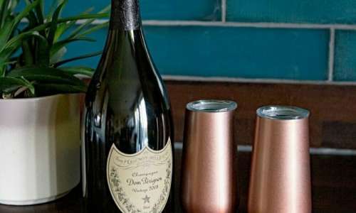 Stainless Steel Champagne Flutes